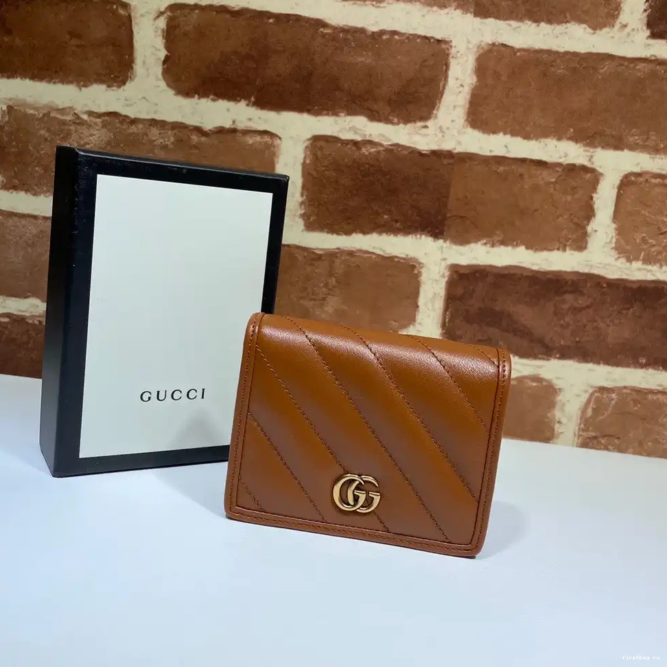 Marmont card wallet GUCCI GG case 0610